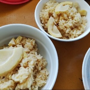 シンプル たけのこご飯